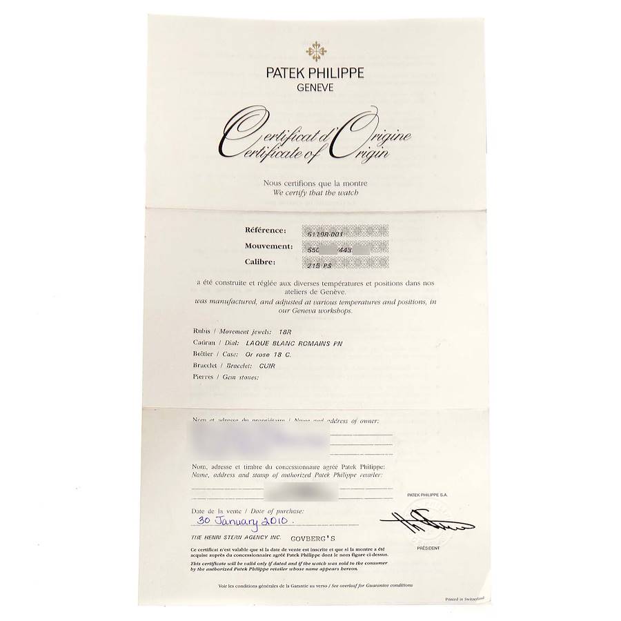 Patek Philippe Calatrava