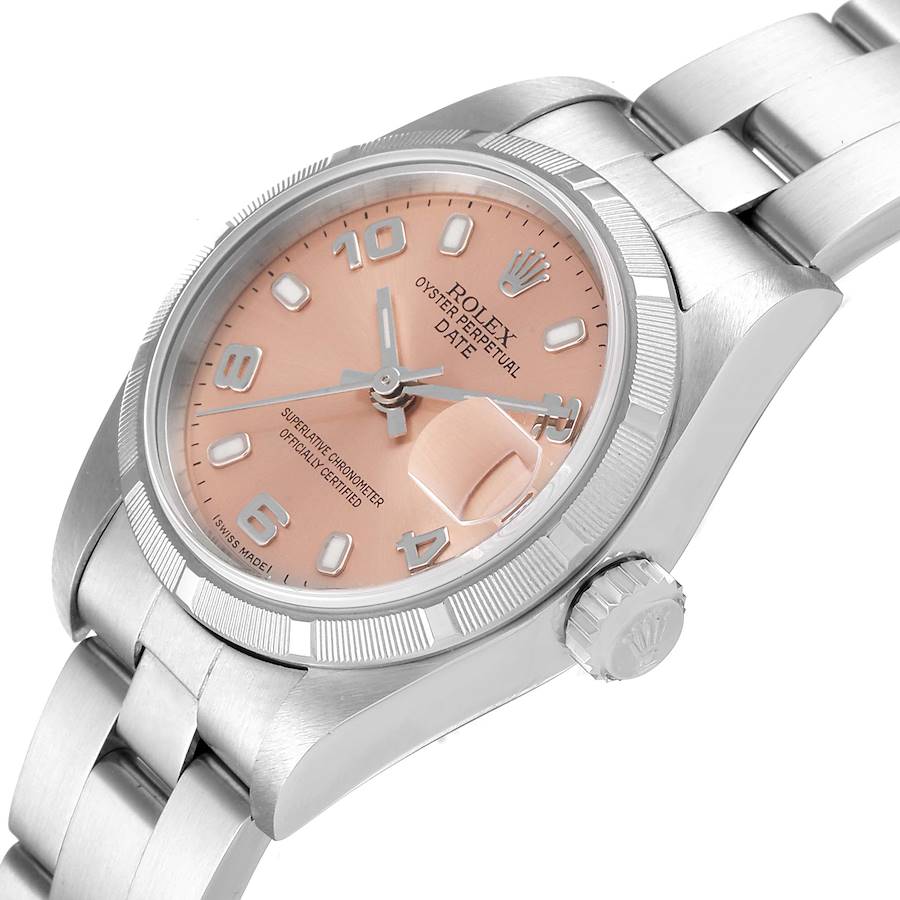 Rolex Date Saumon