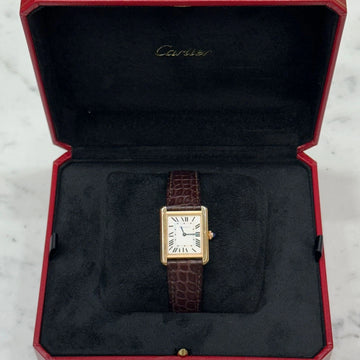 Cartier Tank Solo Small – Quartz – Or Jaune 18K – Femme